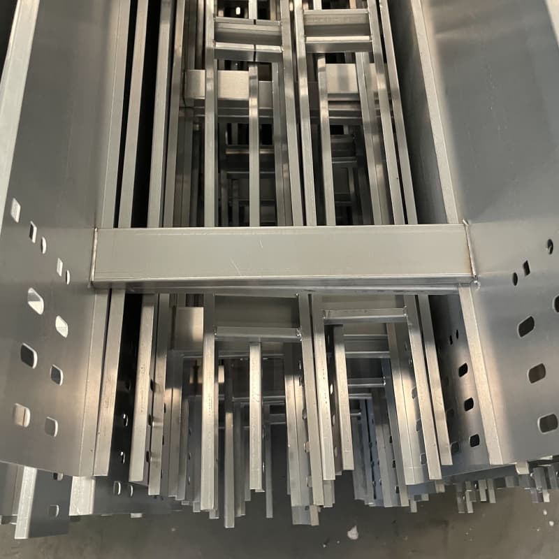 የጅምላ አልሙኒየም ቅይጥ የኬብል ትሪዎች